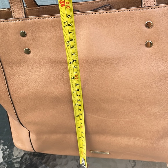 Rebecca Minkoff Tan Leather Tote Bag - Picture 9 of 17